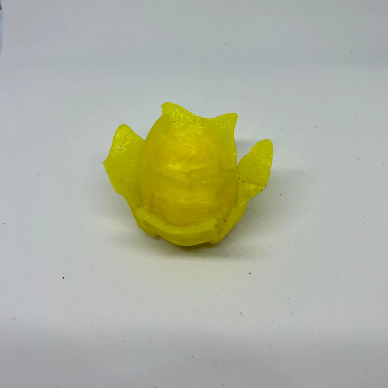 3D scanned and printed rose photo 1
