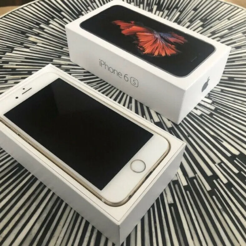 iPhone 6S Gold 128GB Perfect Cond. Original Owner photo 3