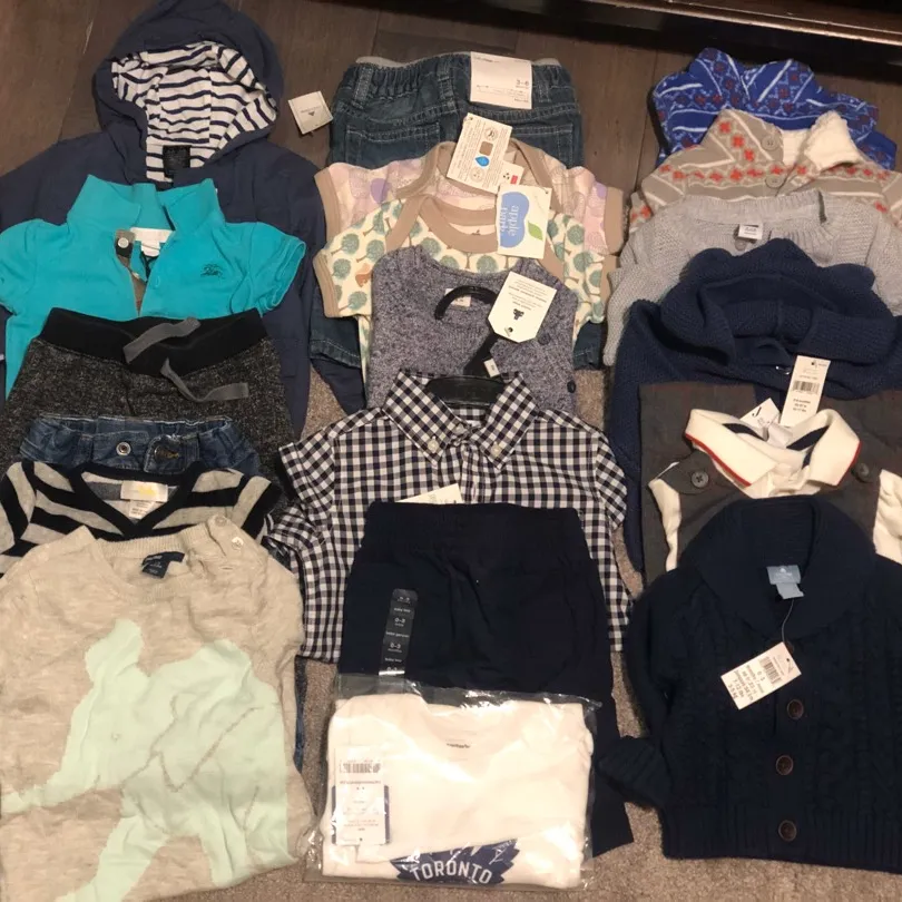 Boys clothing - 3-6 Months (mostly new W/tags) photo 3