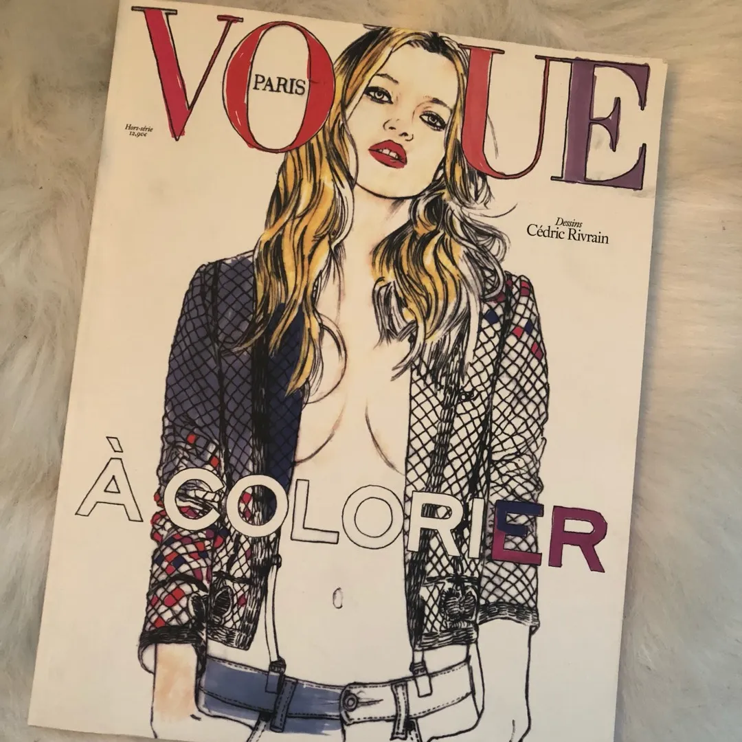 Vogue Paris Adult Colouring Book photo 1