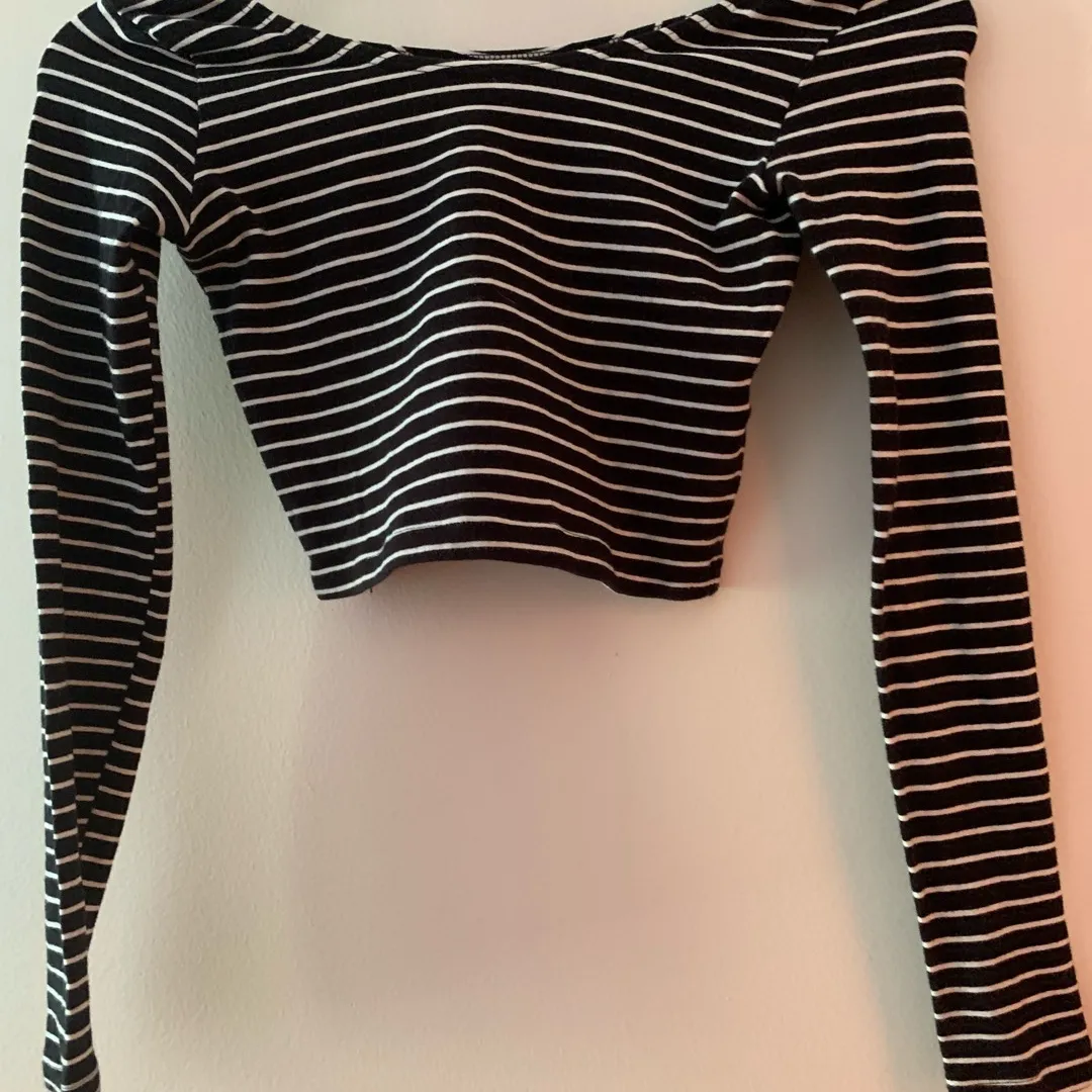 American Apparel Stripped Long Sleeve photo 3