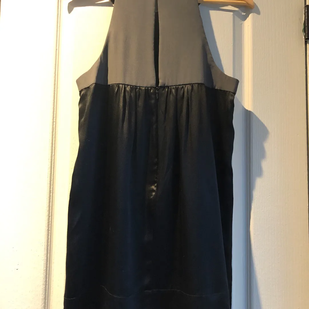 Silk A-line Dress photo 4