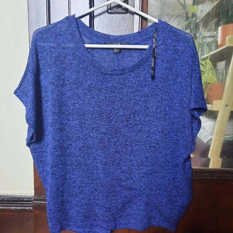 Blue Heathered T Shirt photo 1