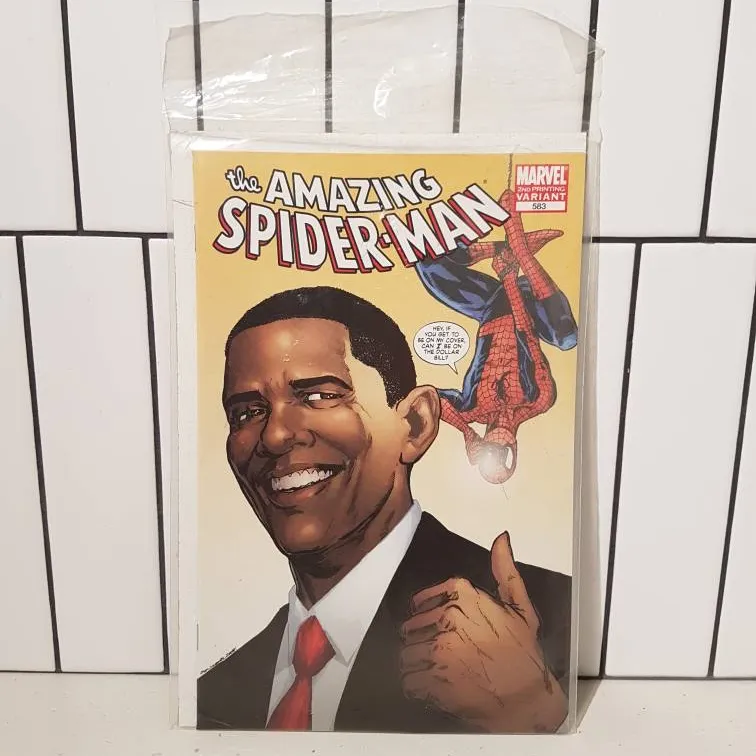 Amazing Spider-man + Obama Comic photo 1
