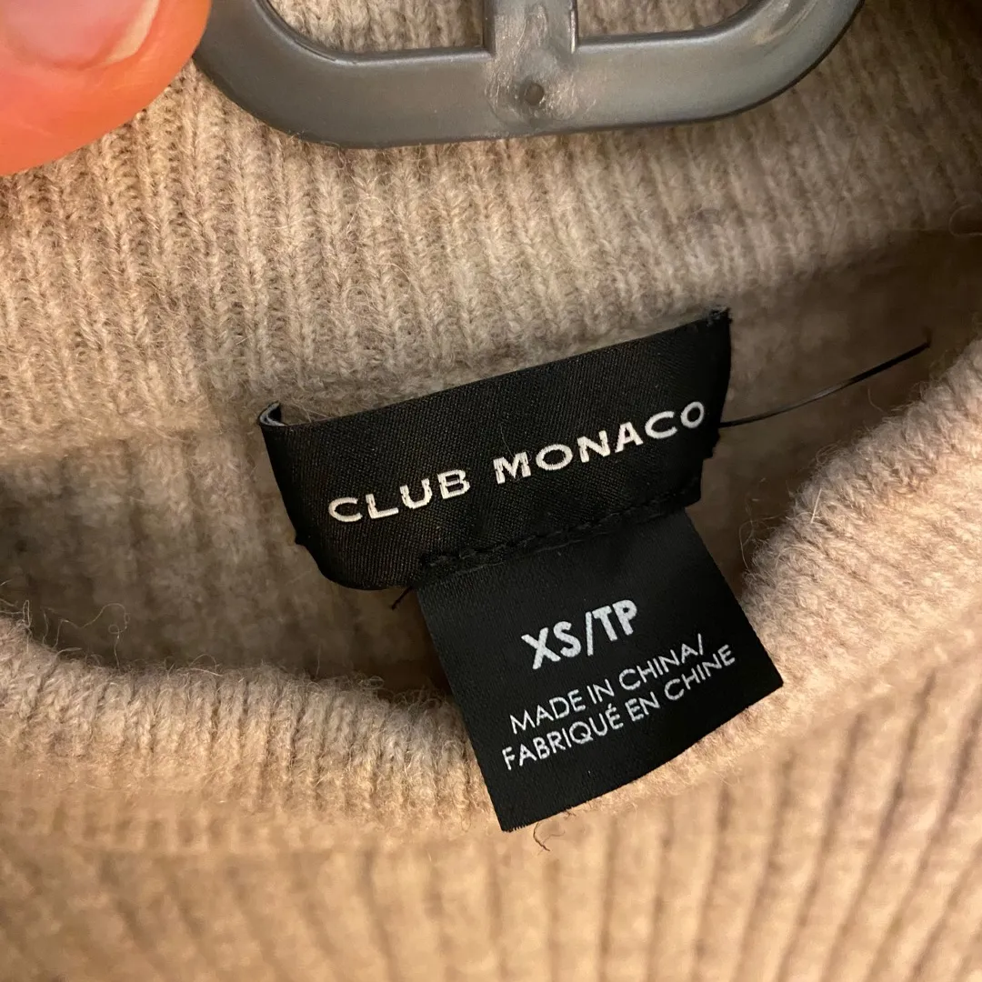 Club Monaco Sweater, Xs photo 1