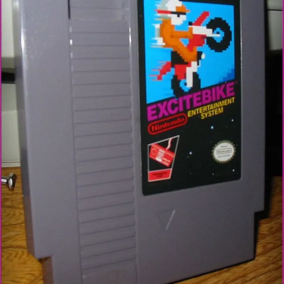 NES Game - Excitebike photo 1