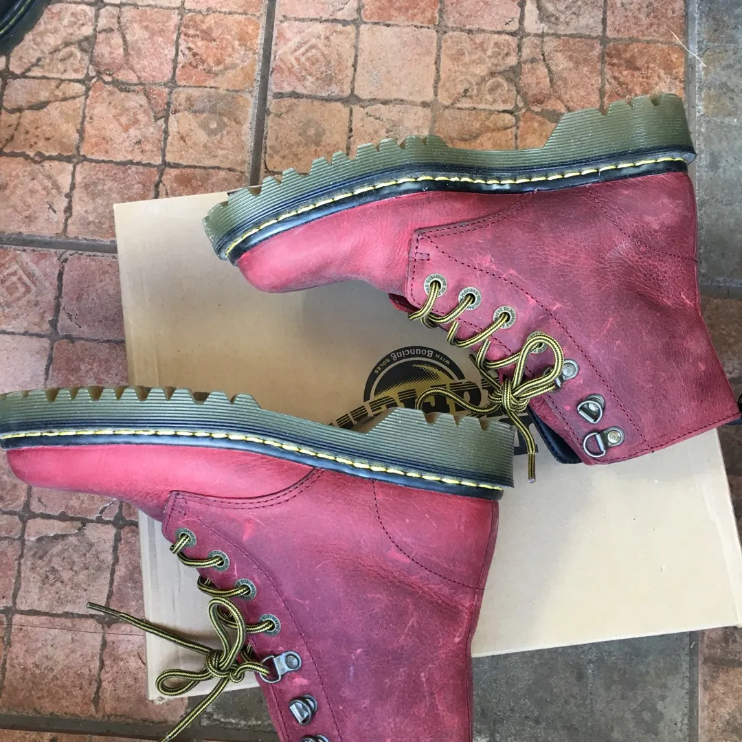 Doc Martens Boots - Luana red photo 8