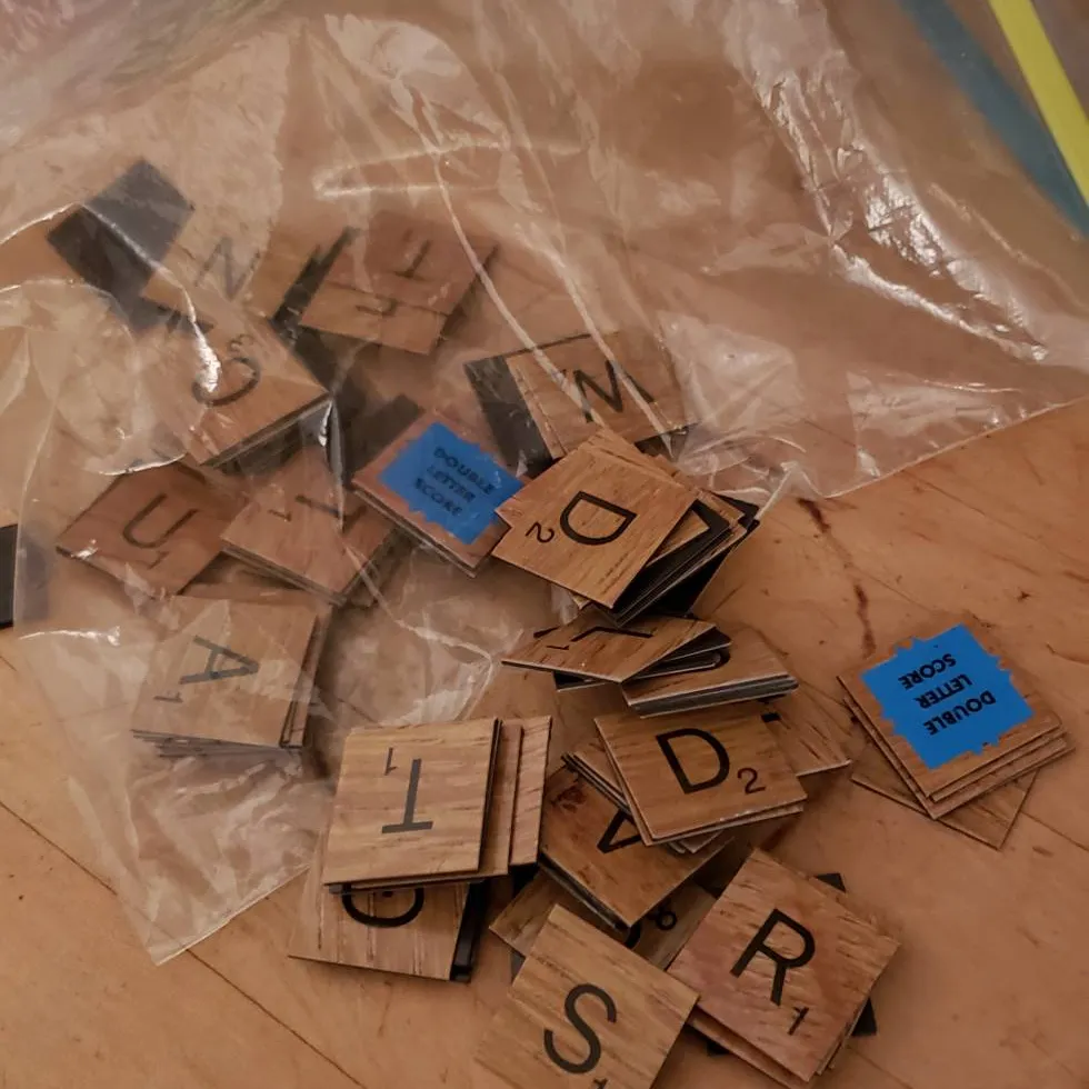 Scrabble Magnets photo 1