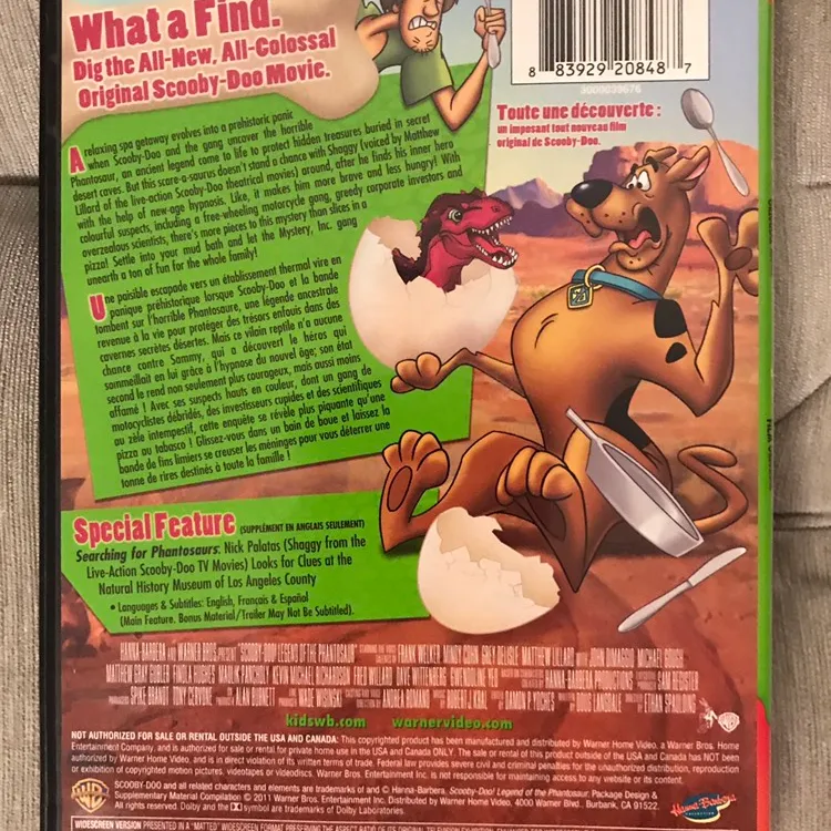 Scooby Doo! Legend Of The Phantosaur DVD photo 3