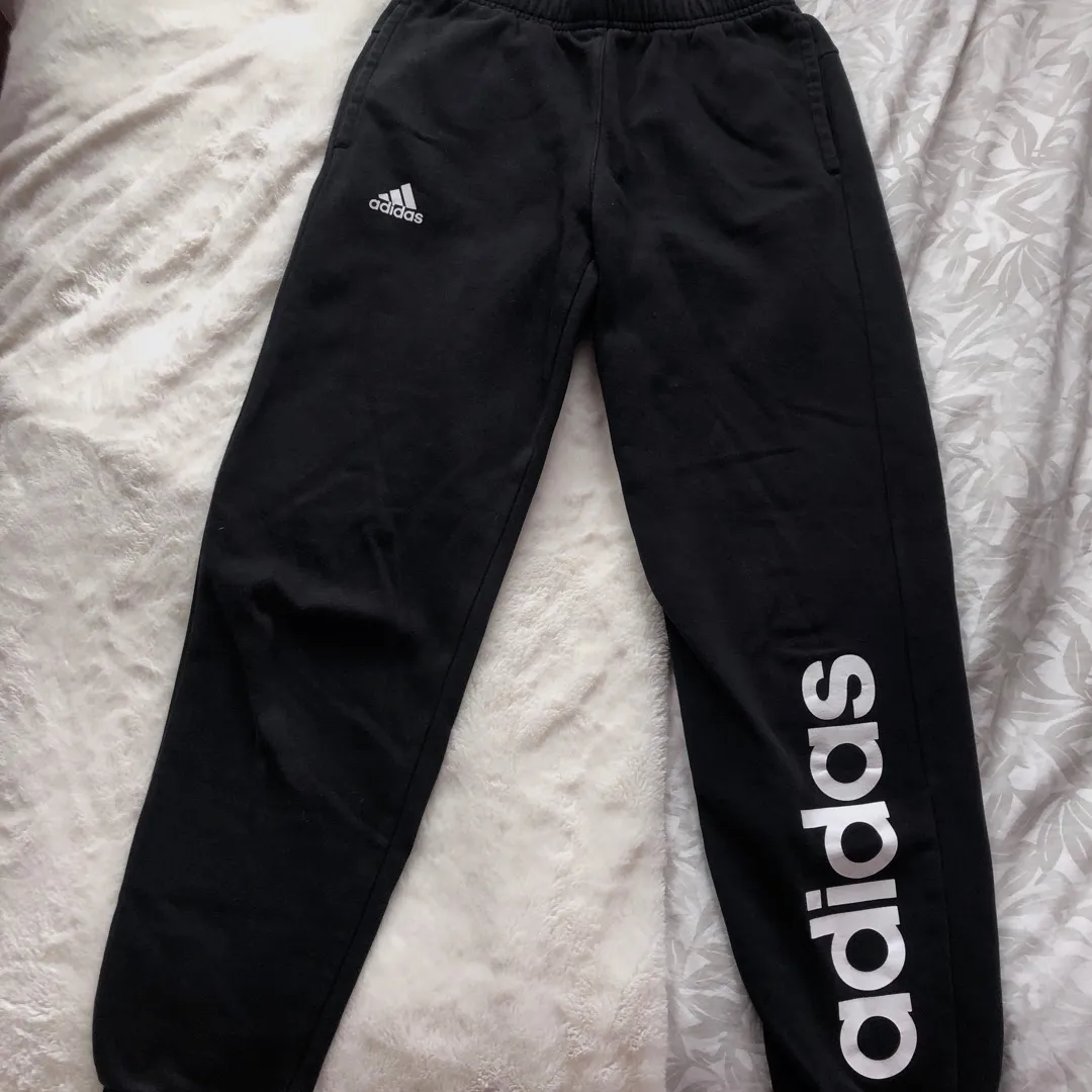 Black Adidas Jogger Sweatpants photo 4