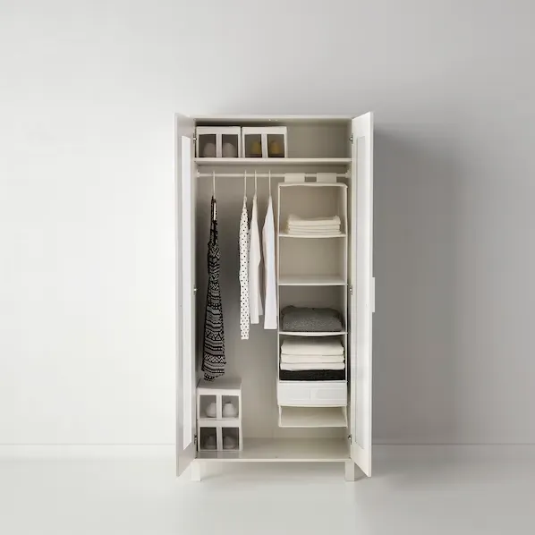 SKUBB Organizer With 6 Compartments, White photo 1