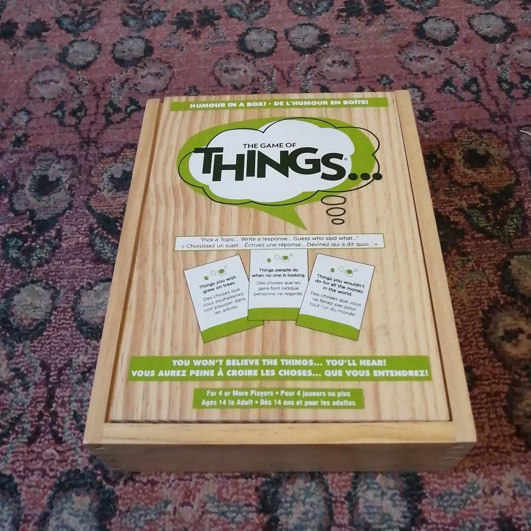 'Things' Board Game photo 1