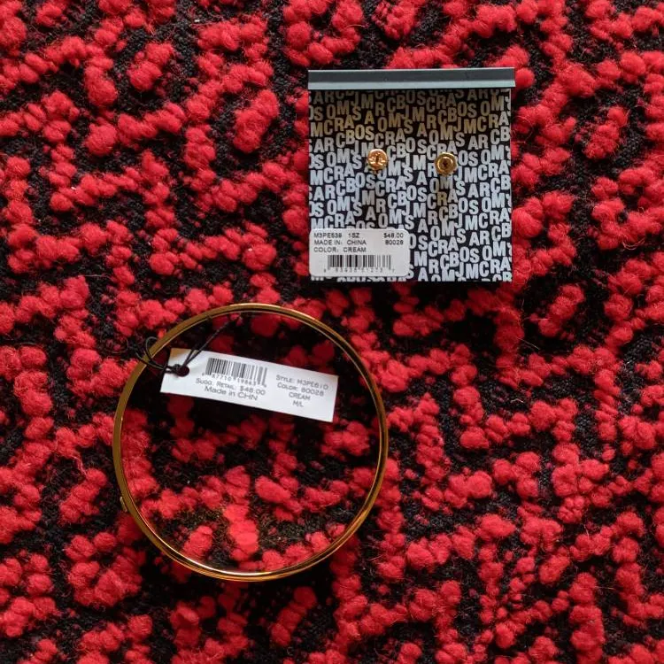 New Marc Jacobs Bracelet + Earrings photo 4