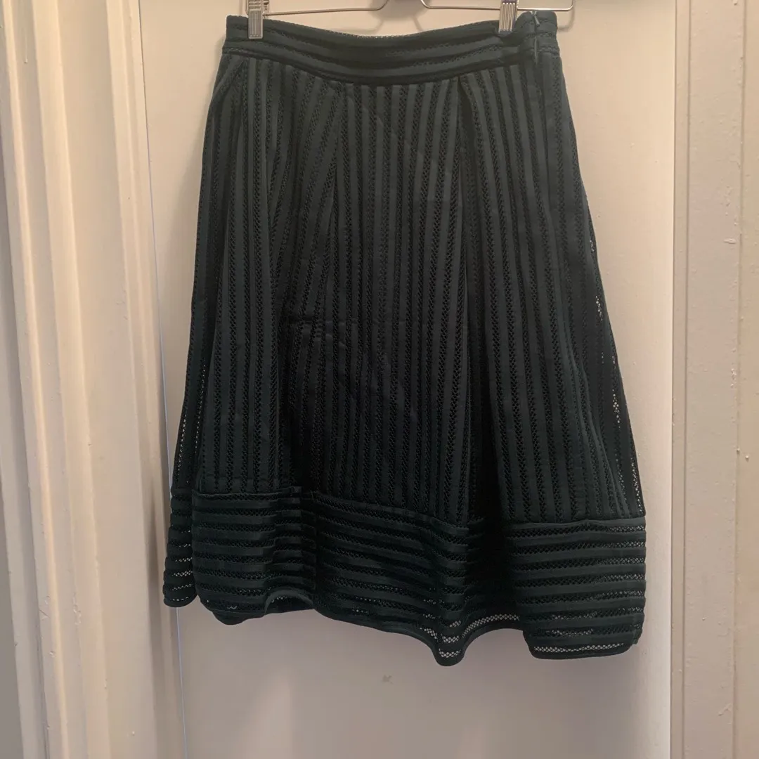 Dark Green Work Skirt Size Large photo 1