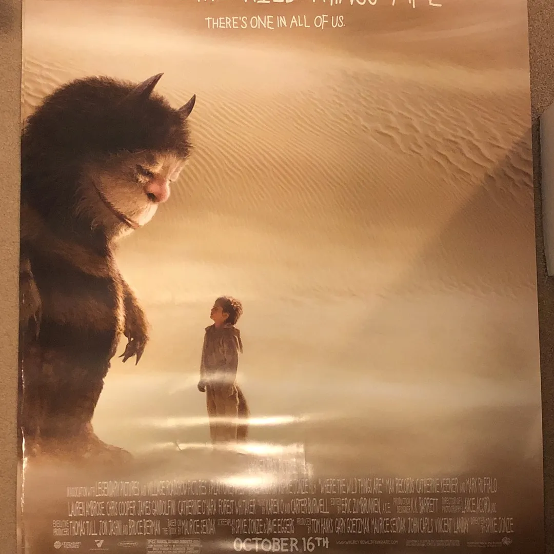 Where The Wild Things Are Film Poster photo 1