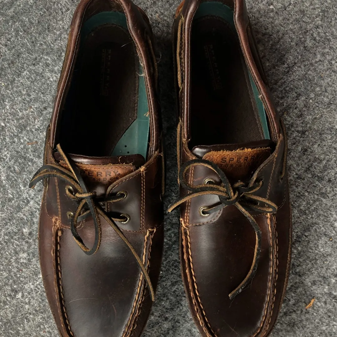 SPERRY Men’s Leather Shoes (NEVER WORN) photo 3