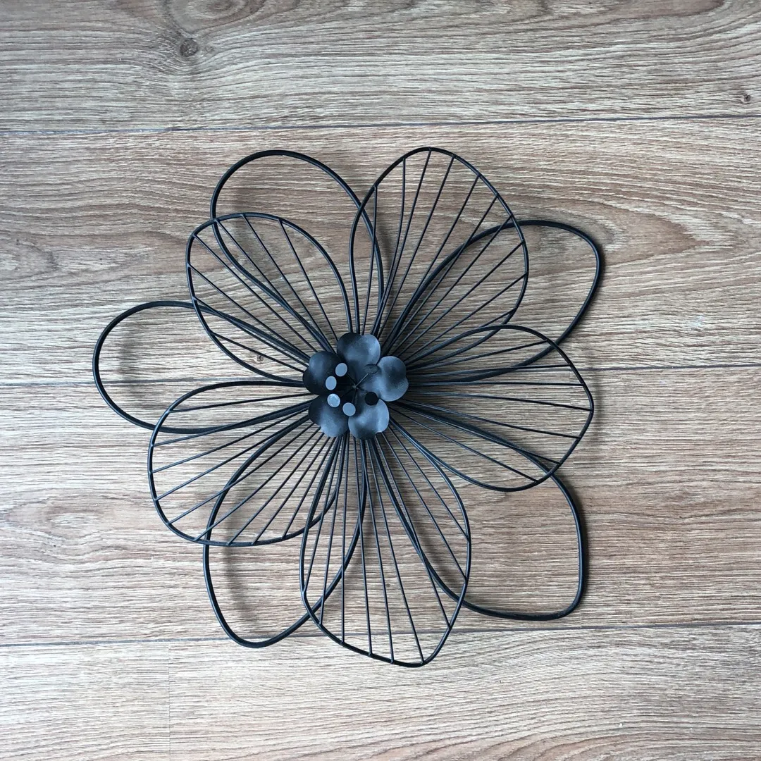 Wrought Iron Wall Flower photo 1