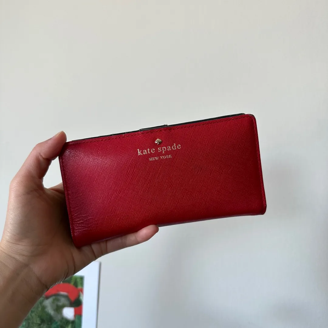 Kate Spade Red Wallet photo 1
