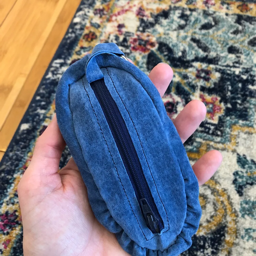 Suede Change Pouch photo 1
