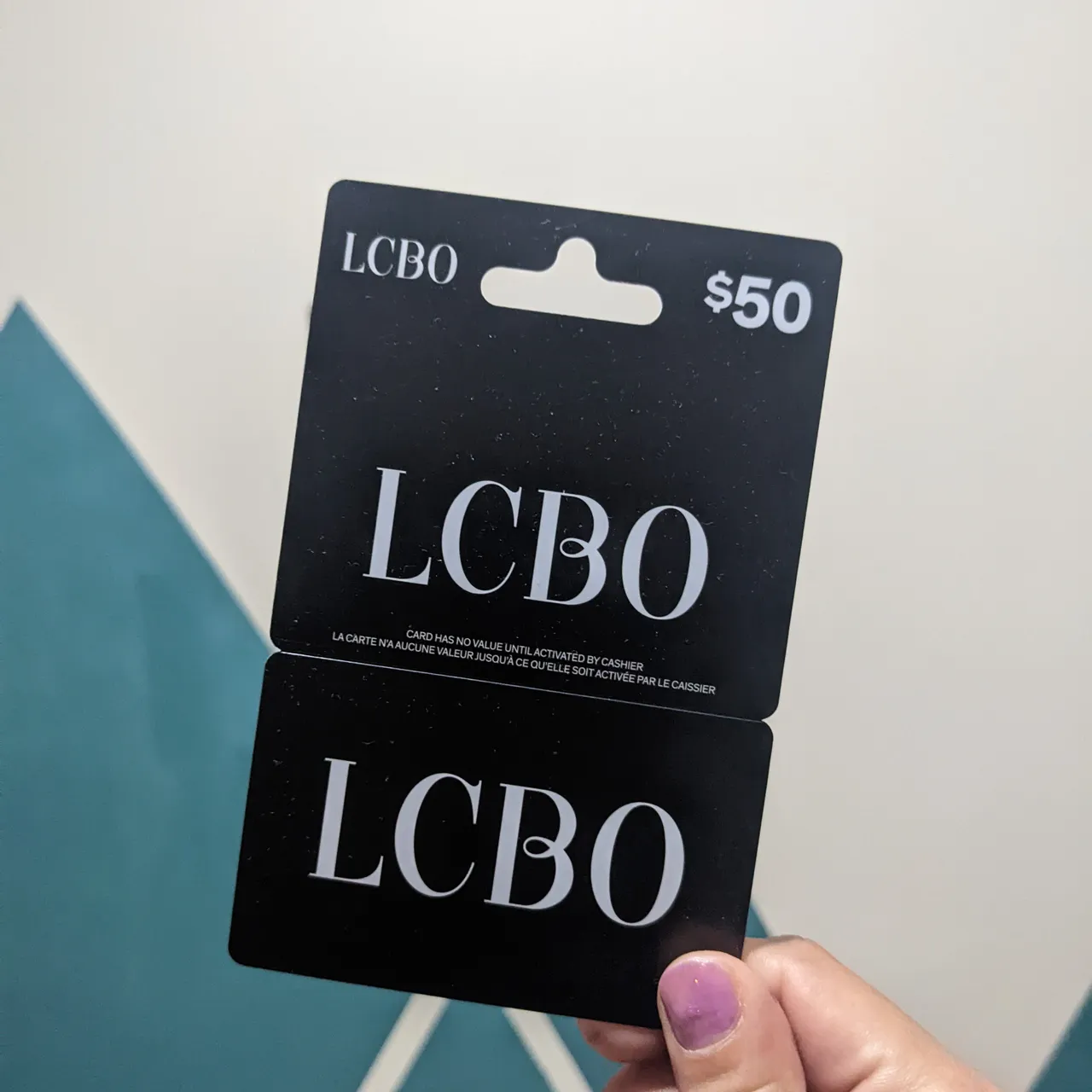 **TRADED**50$ GC LCBO GIFT CARD  photo 1
