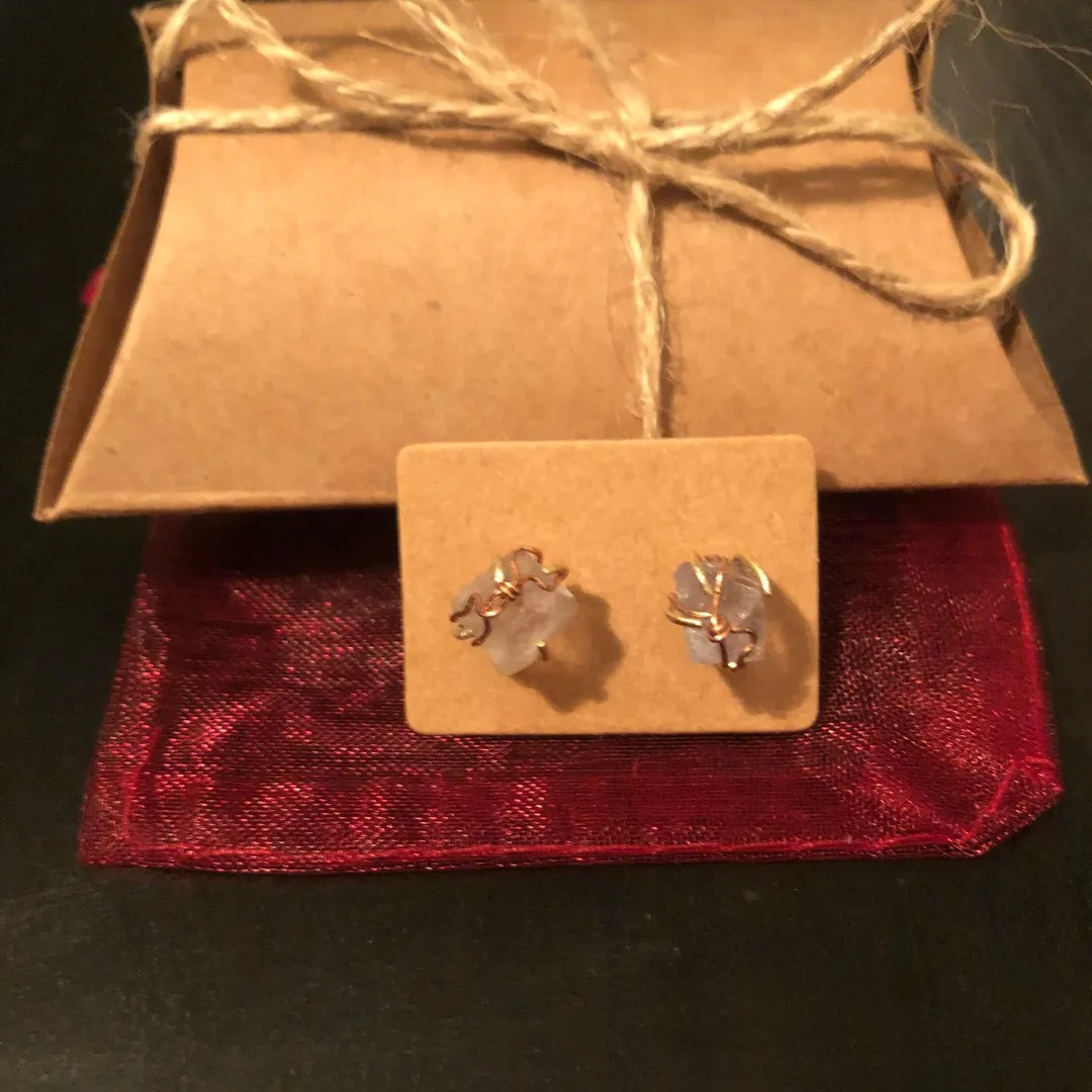 Stone Earrings photo 1