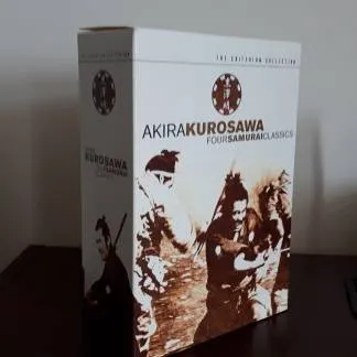 DVD Box Set: Akira Kirosawa, Four Samurai Classics (Criterion... photo 1