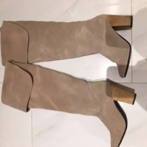 Knee High Suede Boots photo 1