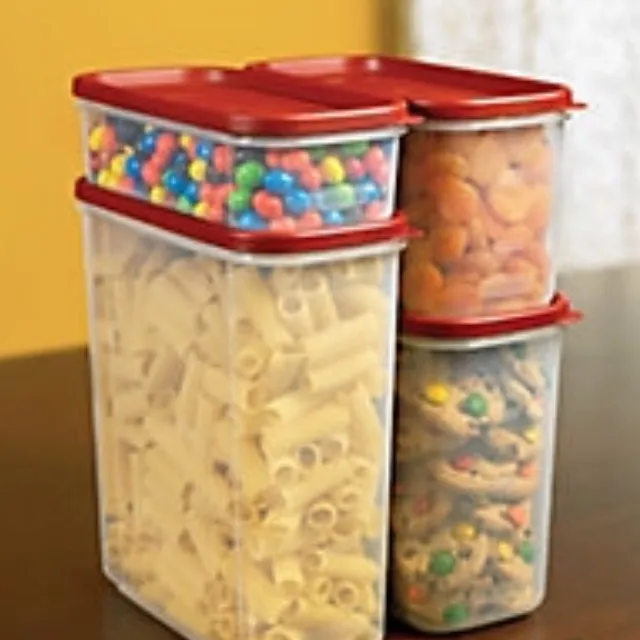 ISO: Rubbermaid Red Lid Pantry Containers photo 1
