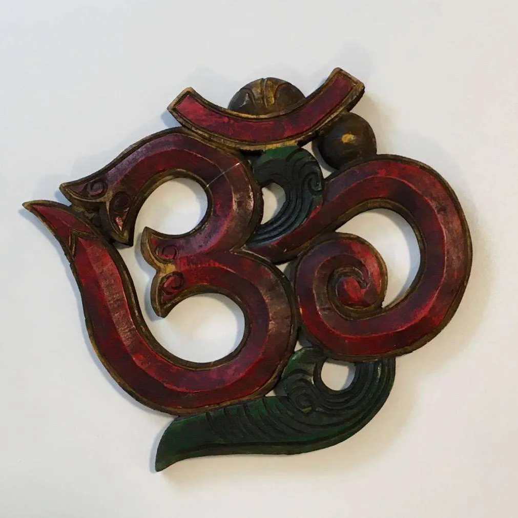 🕉 Om Wooden Sign photo 1