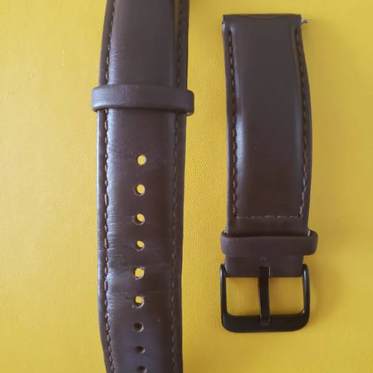 Genuine Leather Watch Wrist Band photo 1