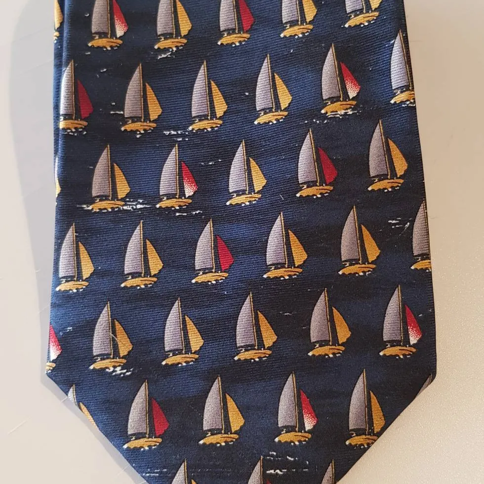 Artifacts Sail Boat Tie photo 1