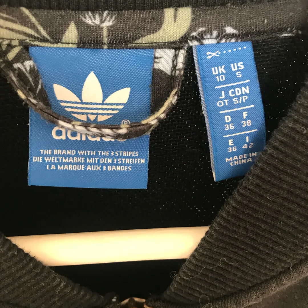 Adidas Originals Zip Up Sweater Size Small photo 4