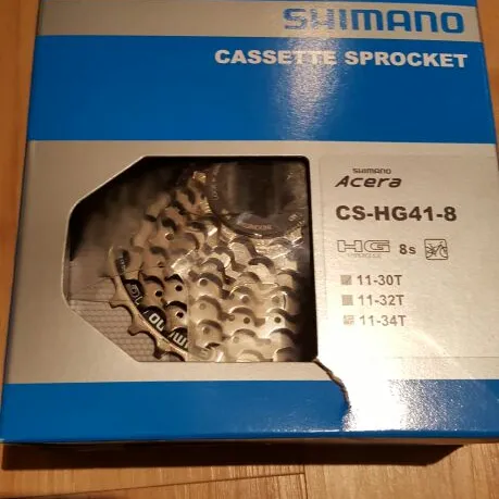 Shimano 8sp 11-30T Cassette photo 1