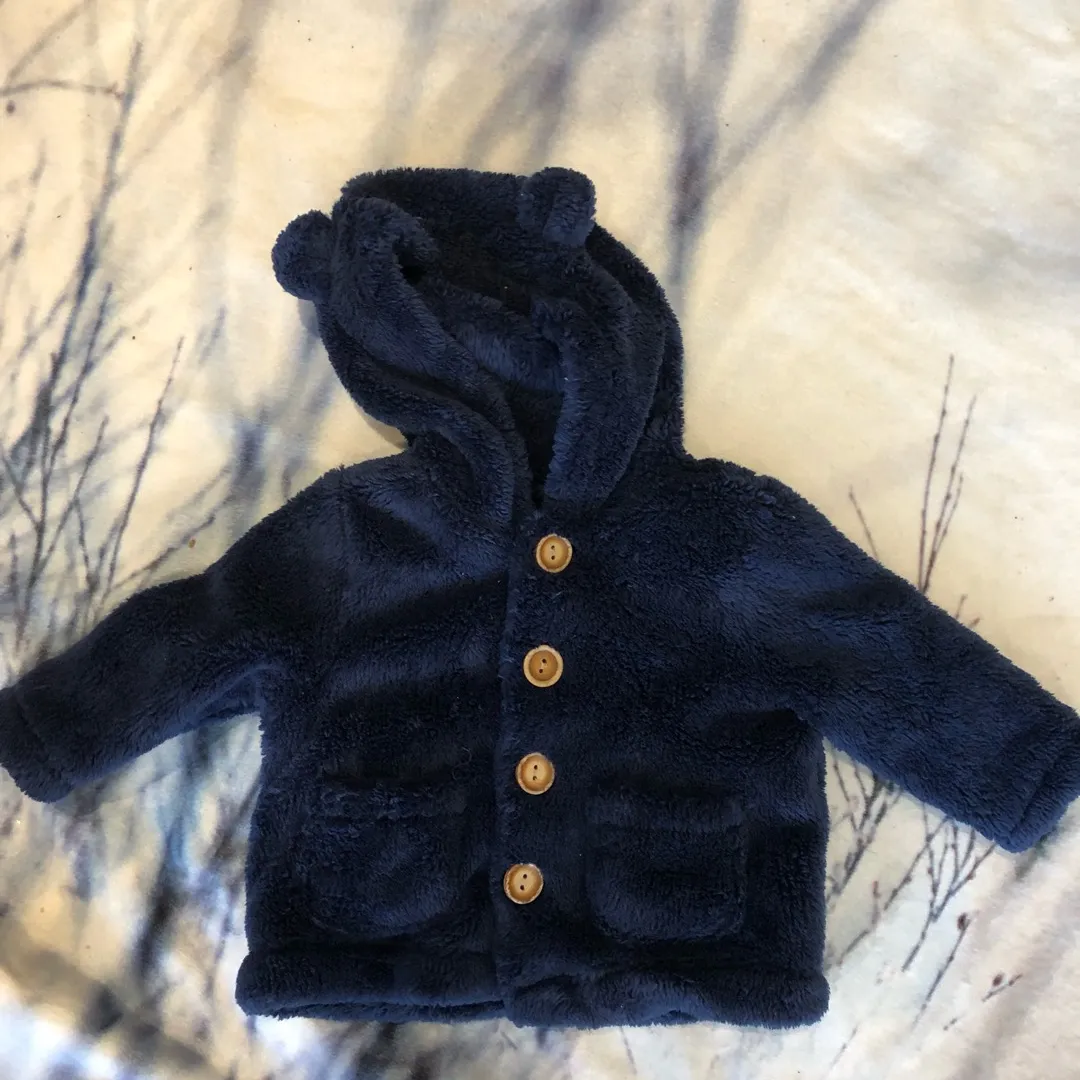 Two Warm 0-3 Month Winter Jackets photo 1