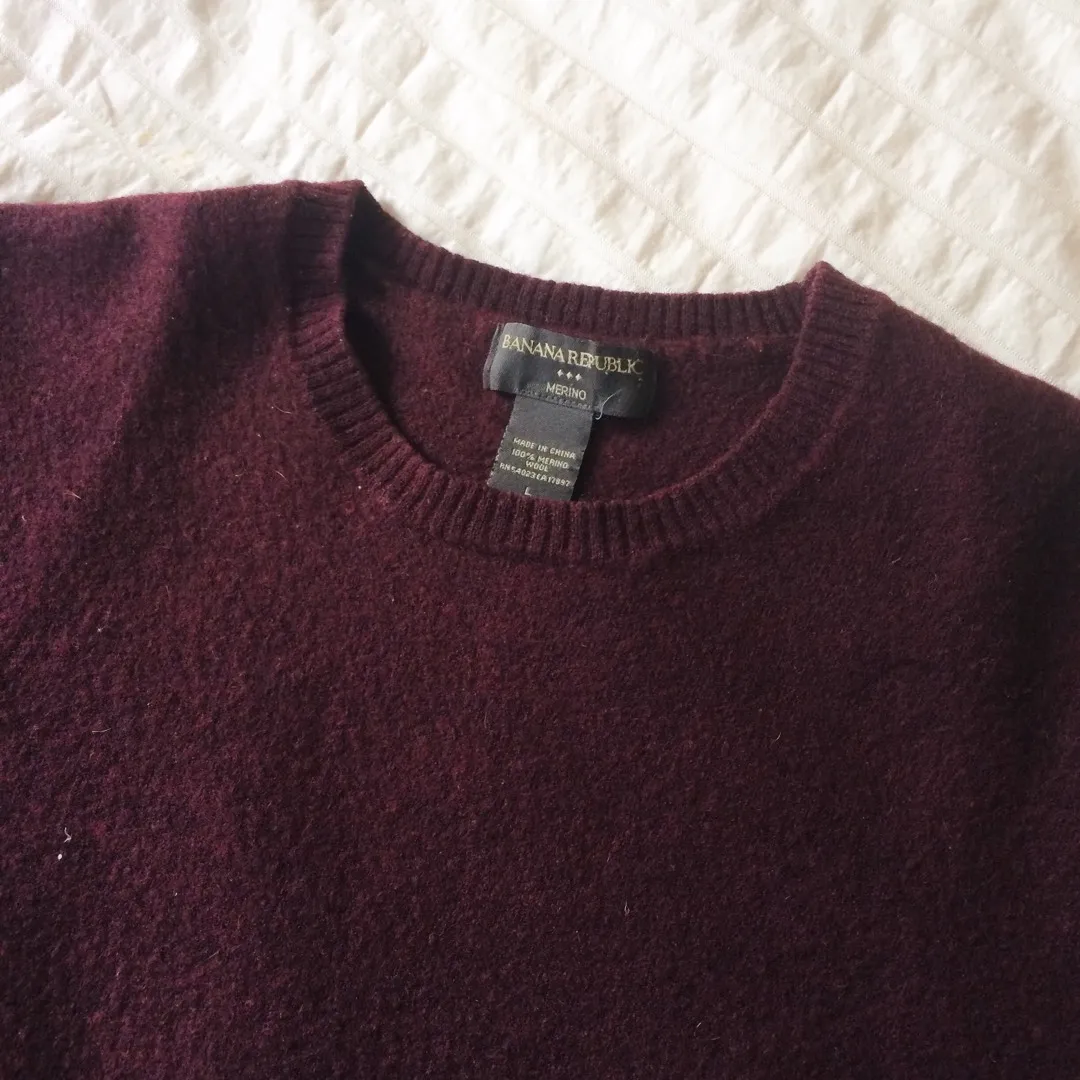🍇Banana Republic Wool Sweater photo 1