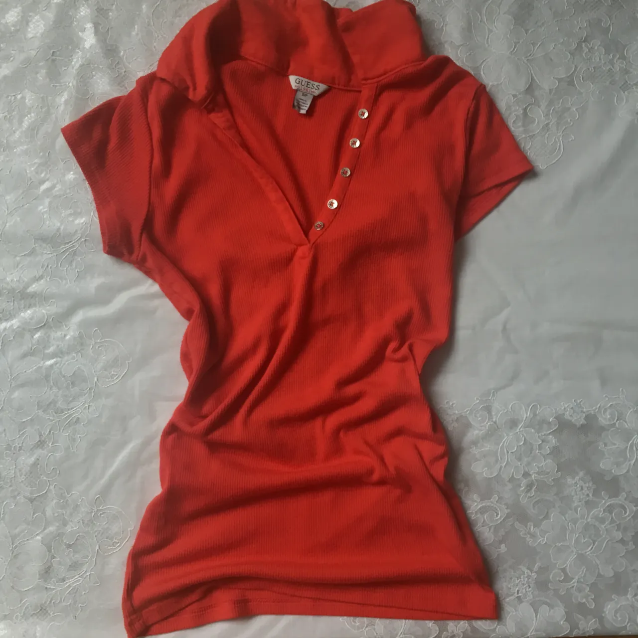 Red Guess Tee photo 4