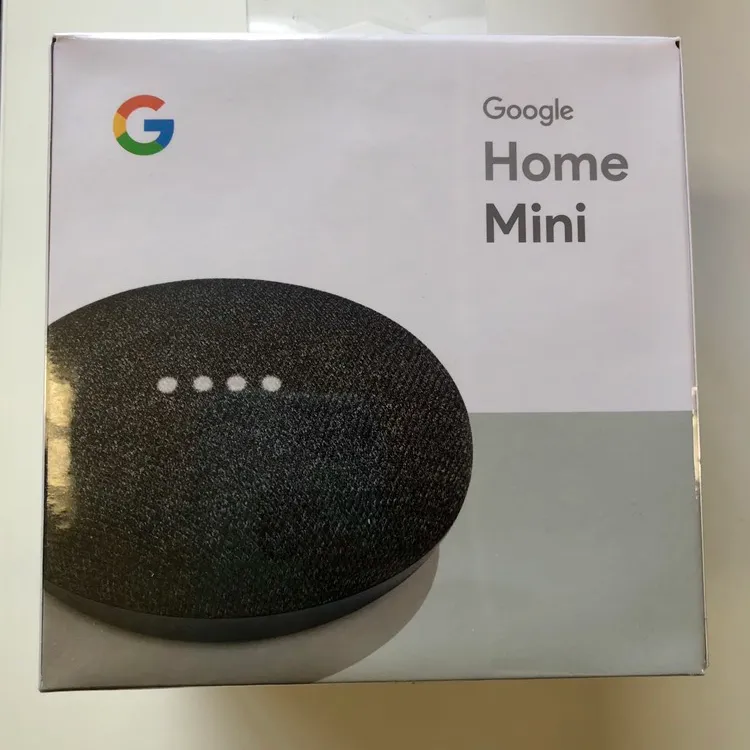 Brand New Google Home Mini! Charcoal, Still In Original Package photo 1