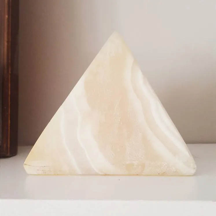 White Agate Pyramid photo 1
