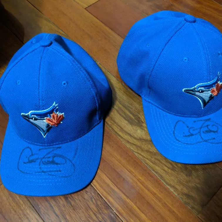 Signed Jays Hats photo 1
