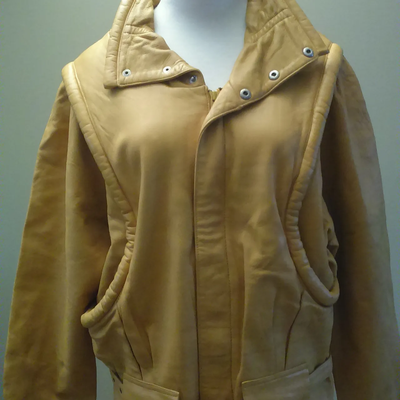 Brand New Suzelle fine leather jacket photo 1