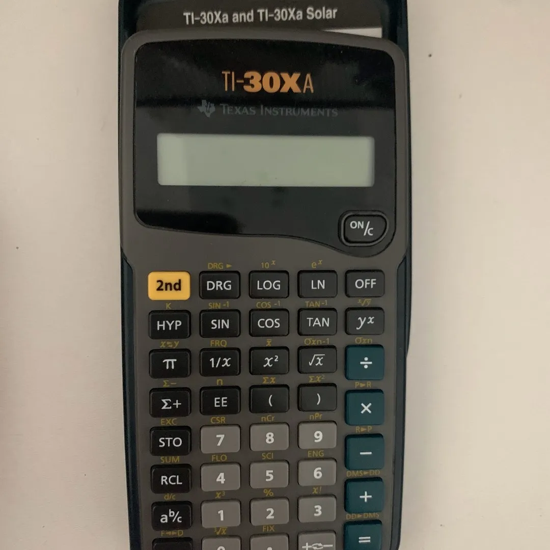 TI-30xa Simple Calculator photo 1