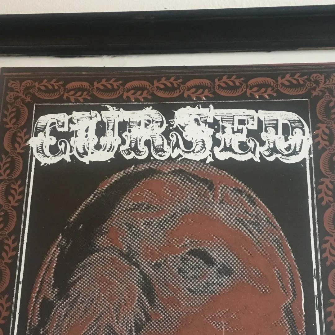 Limited Edition Cursed Show Poster Signed And Framed photo 6