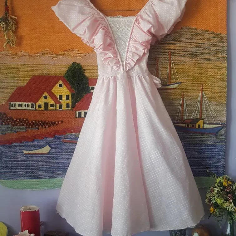 Darling Vintage Pink Dress photo 1
