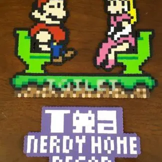 Nerdy Pixel Bathroom Signs - Nintendo, Or Something Else You'... photo 3
