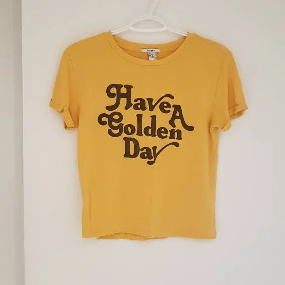 F21 Golden Day T Shirt photo 1