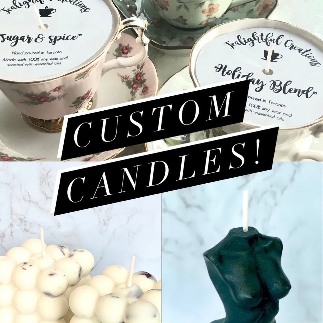 Custom Candles, Perfect For Mother’s Day! photo 1