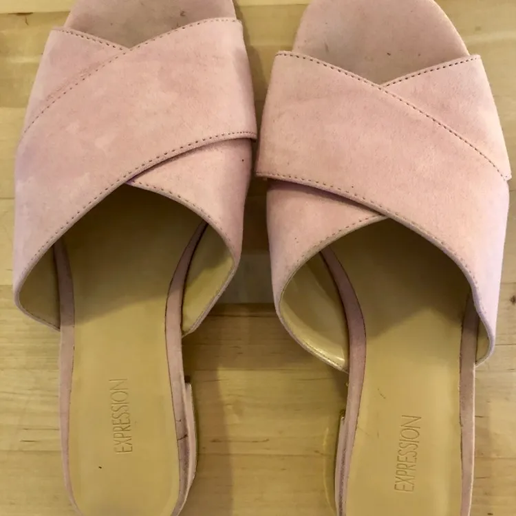 Pink Sandals Size 8 photo 1