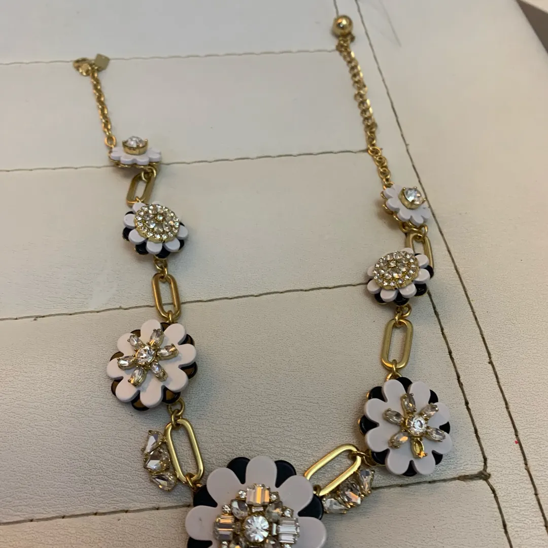 Brand New Kate Spade Flower Necklace photo 1