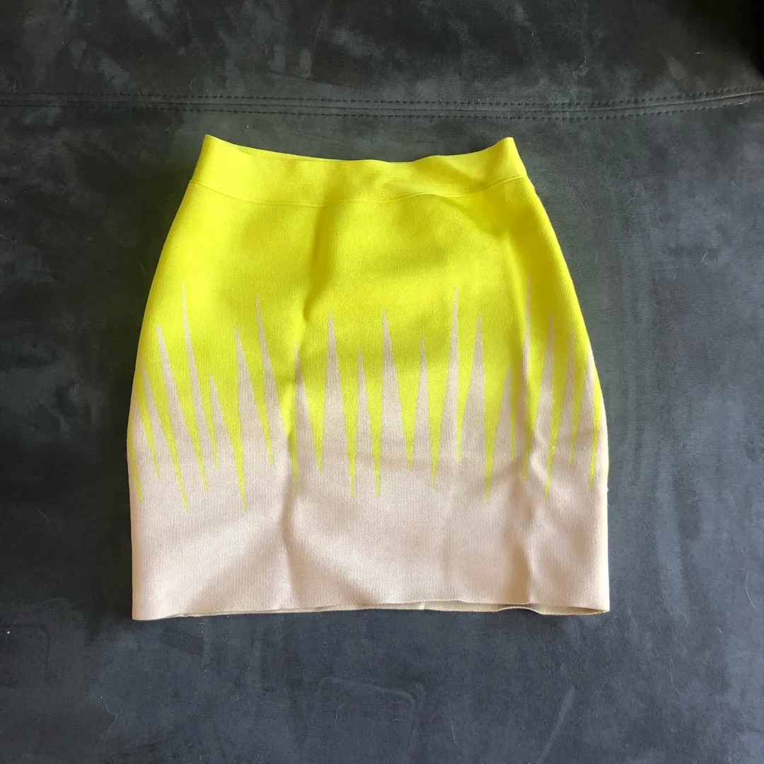 Marciano Neon Bandage Mini Skirt photo 1