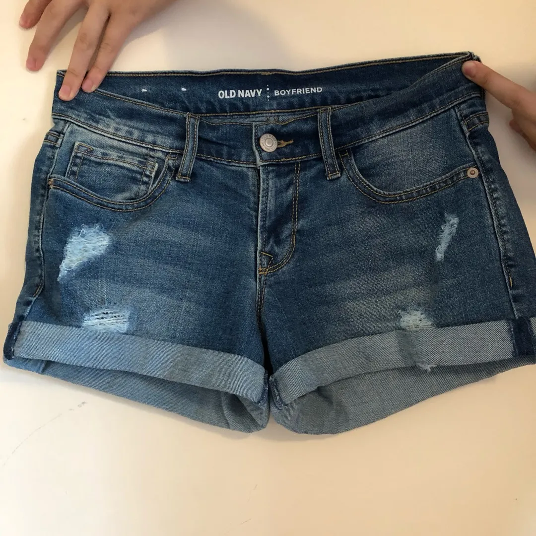 Jean shorts photo 1